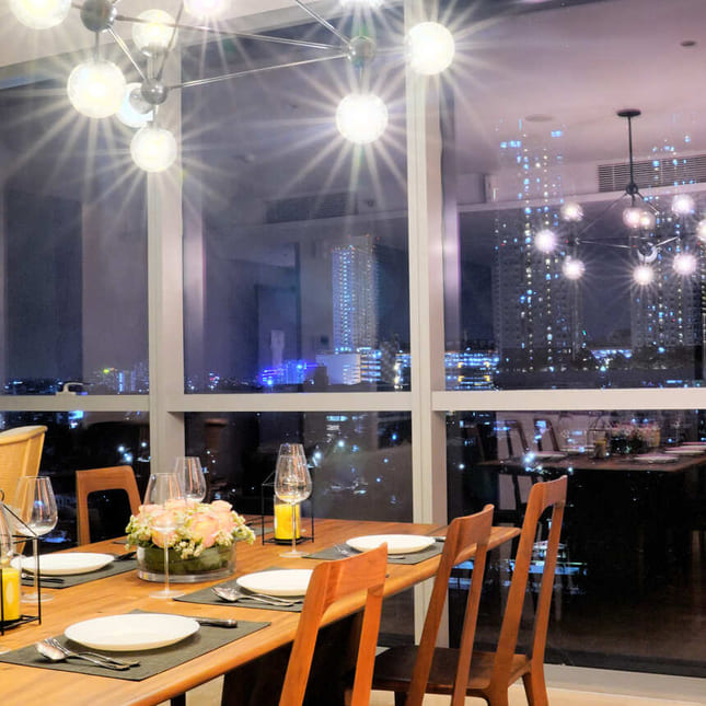 Vivere view from dinning room 2